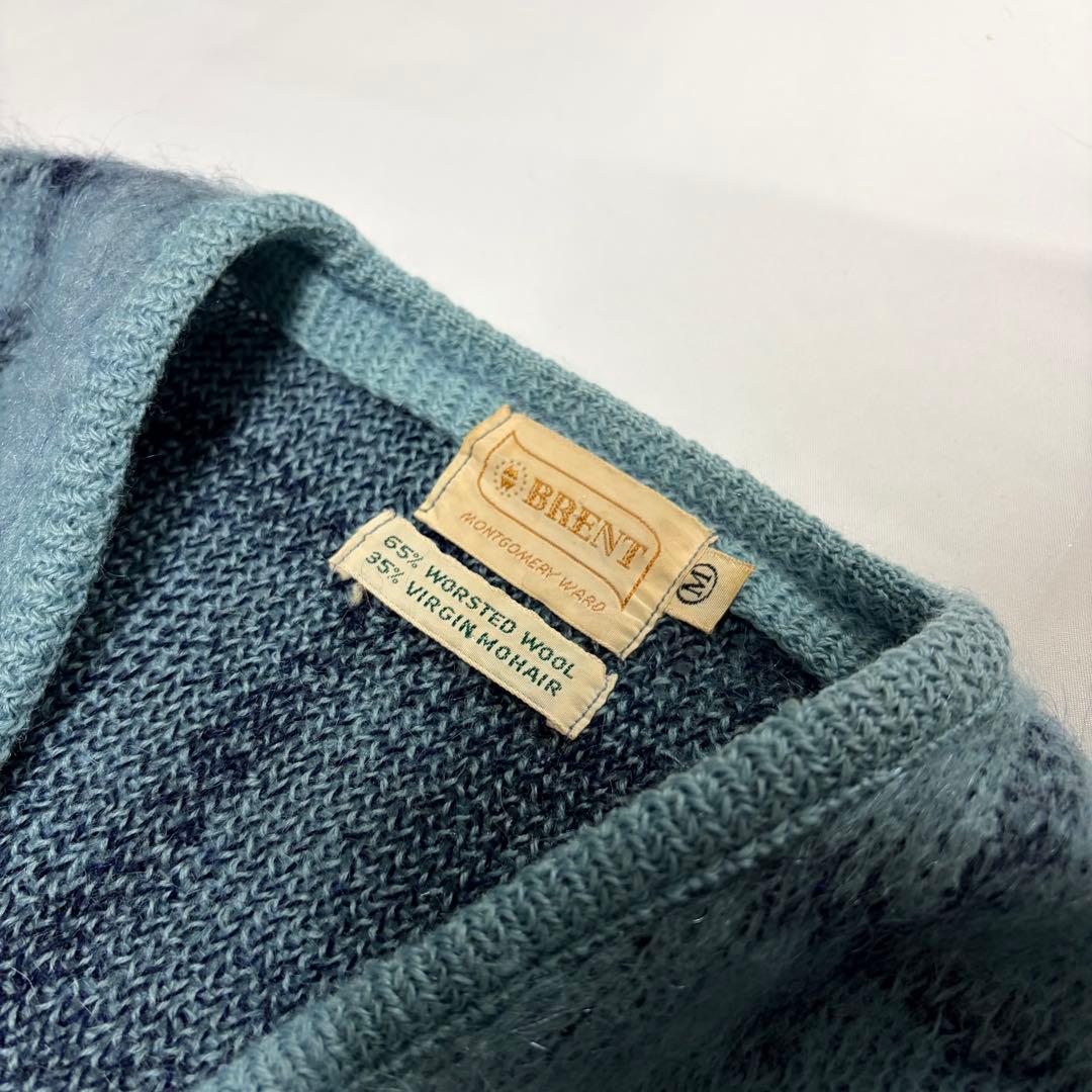 b*e様 60s BRENT モヘアカーディガン ヴィンテージ
