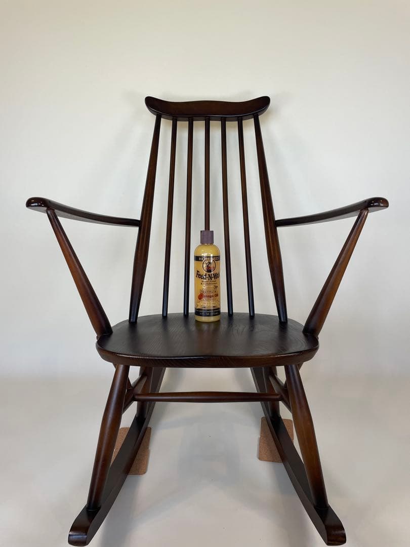 送料込み　状態良好　アーコール　ゴールドスミス　アンティーク　ロッキングチェア