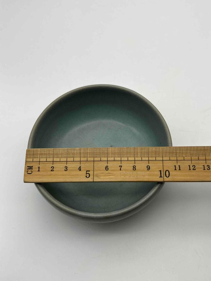 南宋時代　鈞窯　天青釉茶碗　【旧家蔵出し】 名品珍品　窯変釉(D-81)