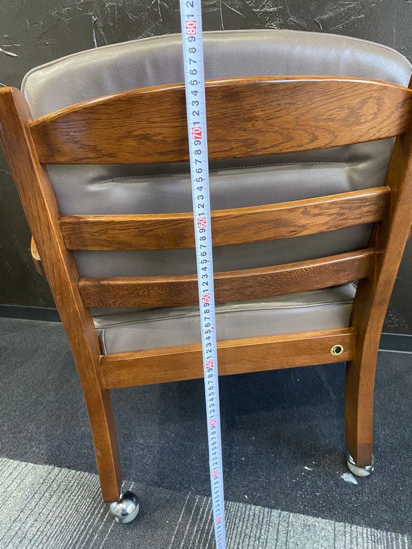 レトロ　キツツキマーク　チェア　椅子　キャスター　ヴィンテージ オフィスチェア