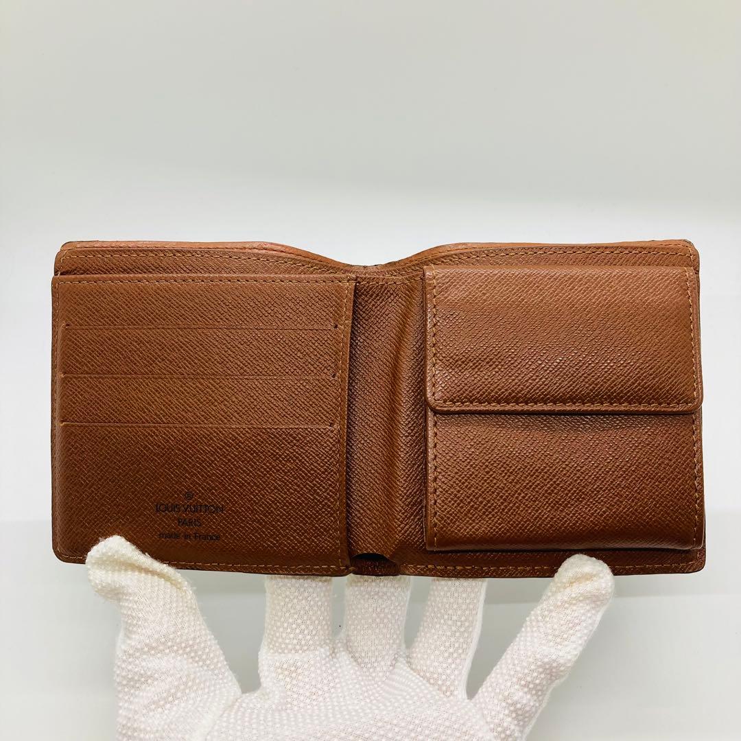 ルイヴィトン モノグラム 財布 二つ折り財布 マルコ A827