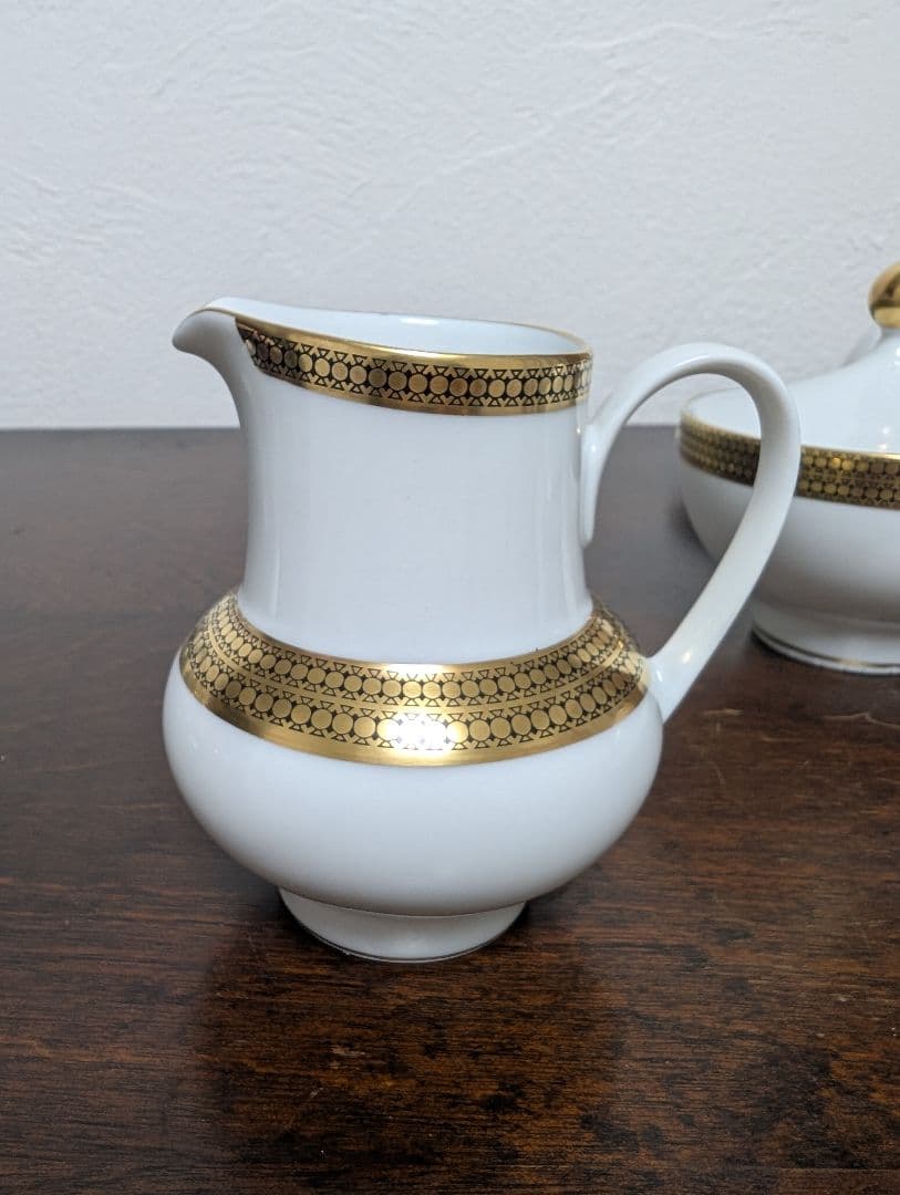 ドイツ　エッシェンバッハ　ポット　カップ＆ソーサー　クリーマー　シュガー