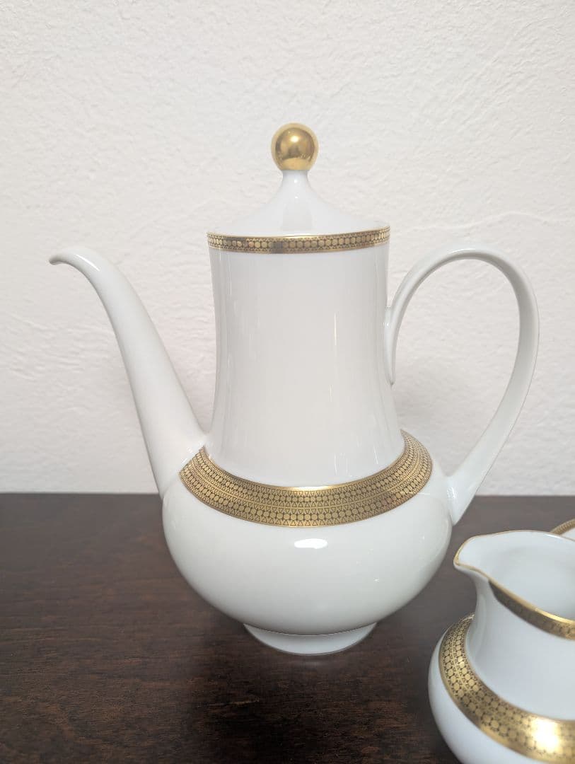 ドイツ　エッシェンバッハ　ポット　カップ＆ソーサー　クリーマー　シュガー