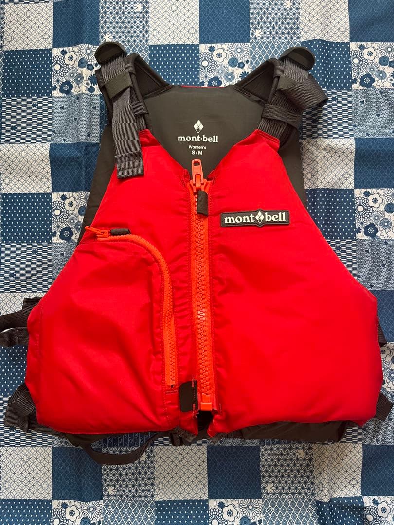 mont-bell マーメイド ライフジャケット S/M レッド