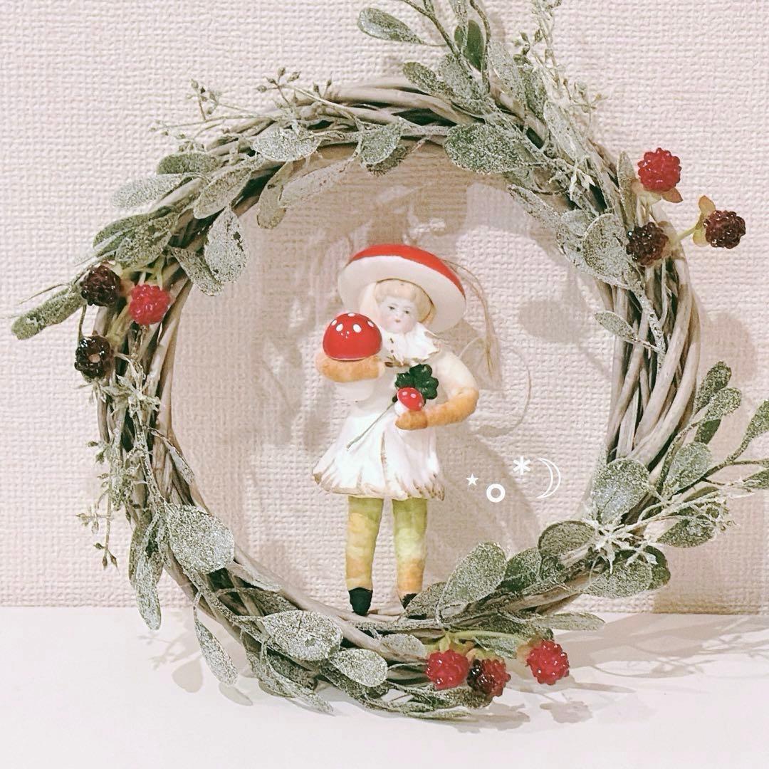 アスティエ キノコの人形 オーナメント