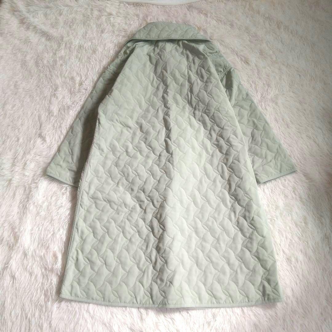 【美品】アルベロベロ リバーシブル キルトコート 刺繍 総柄 フリー