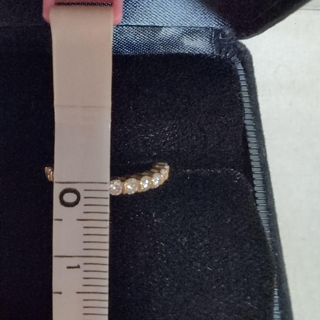 ティファニー ハーフエタニティ リング ダイヤモンド ゴールド