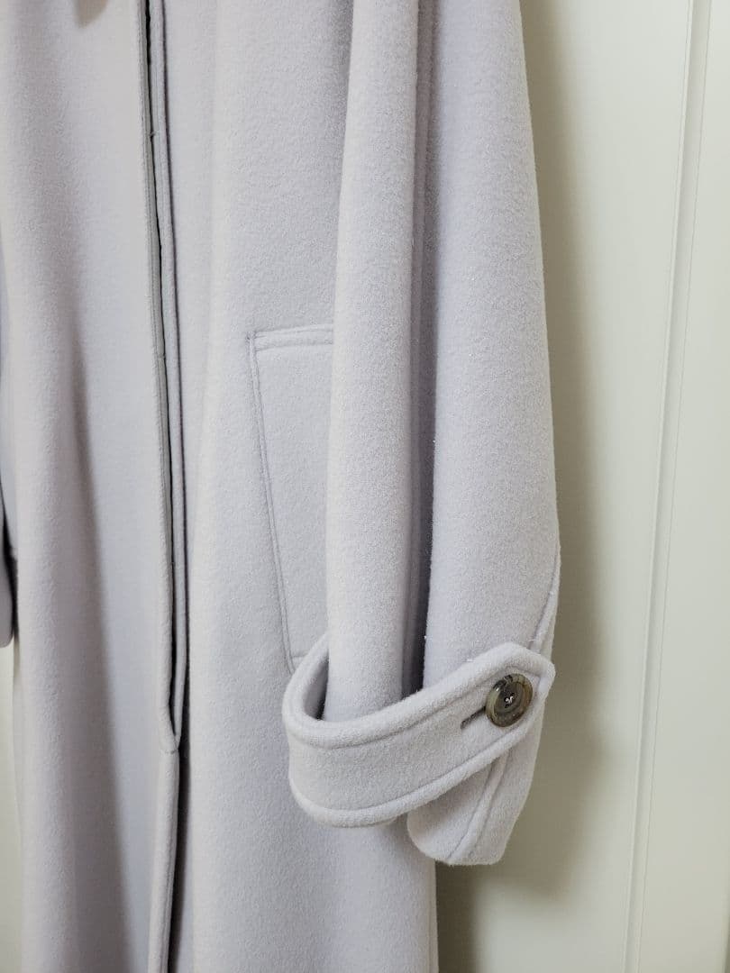 【一度着用のみ美品】FRAY I.D バルマカンロングコート IVR サイズ①