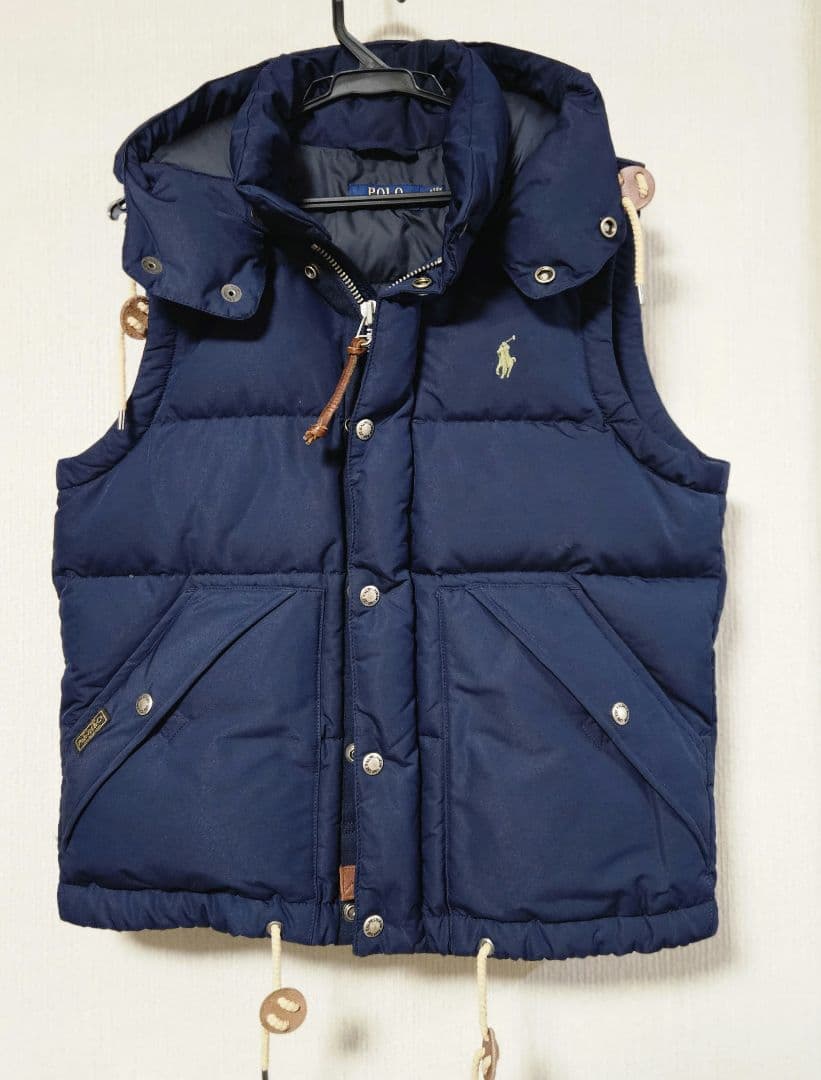 ポロ　ラルフローレン ダウンベスト 　SPサイズ