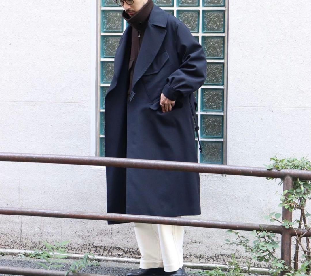 y*u様 Blurhms Wool Surge Motorcycle Coat