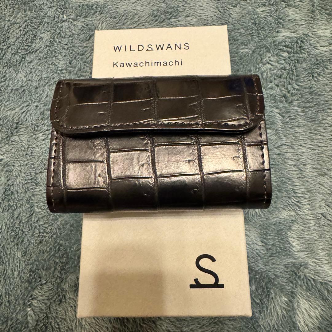 極美品 WILDSWANS ワイルドスワンズ クロコ ポント PONT
