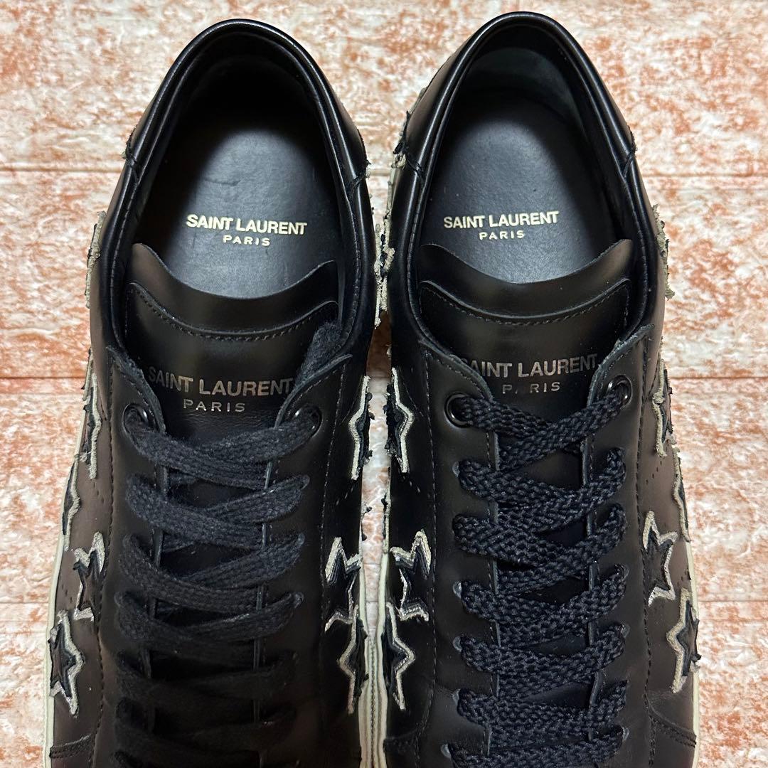 SAINT LAURENT PARIS 星 スター コートクラシック レザー