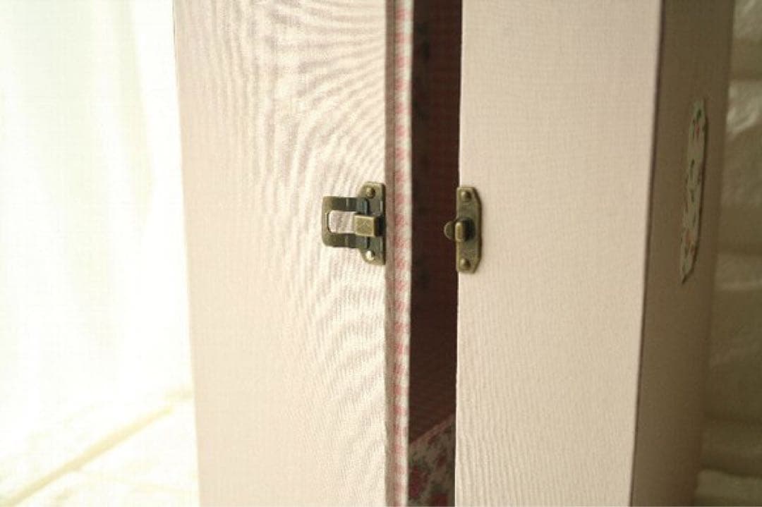 リバティ生地使用　ドールクローゼット