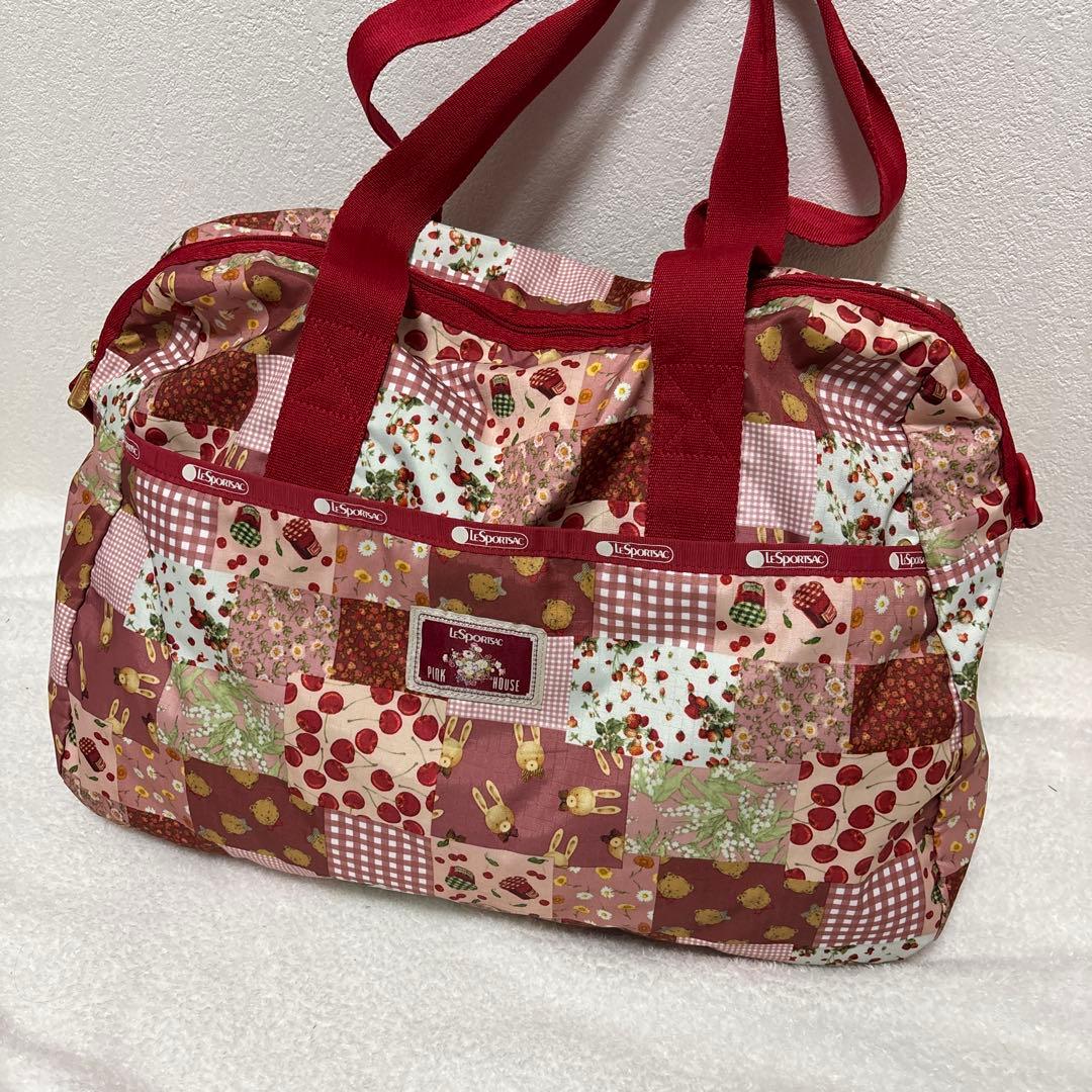 希少ピンクハウス　LeSportsac × PINK HOUSE ボストンバッグ