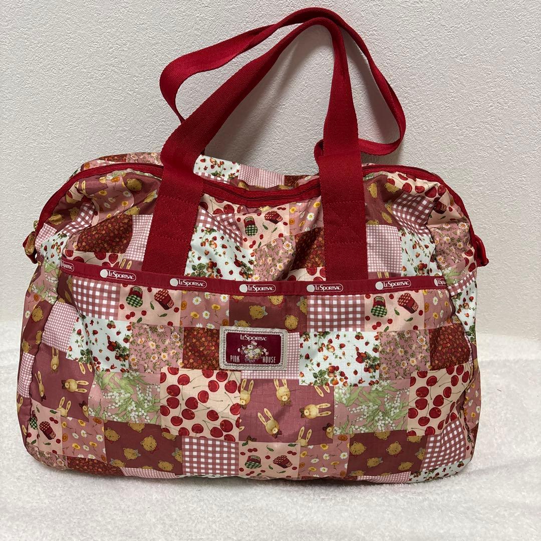 希少ピンクハウス　LeSportsac × PINK HOUSE ボストンバッグ