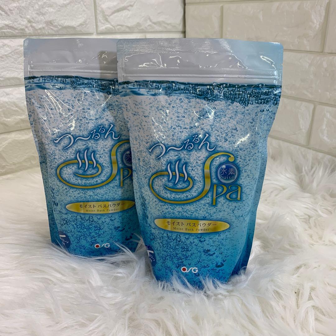 【666】つ〜るるん水素Spa モイストバスパウダー 6袋セットh