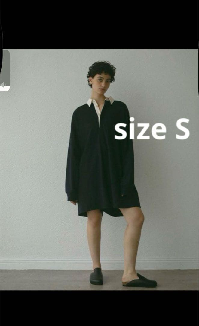 ETRE TOKYO ラガーシャツショートオールインワン　Sサイズ