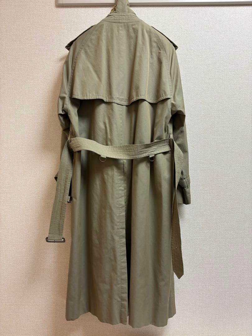 Burberry trench21 一枚袖 ハンガー付き 英国製 コットン100
