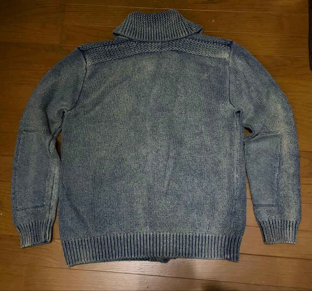 Polo by Ralph Lauren XL カーディガン インディゴ　rrl