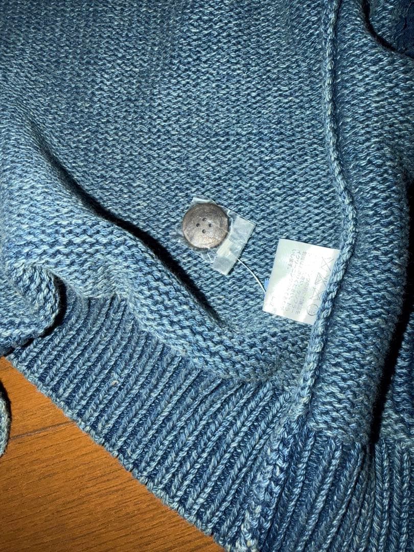 Polo by Ralph Lauren XL カーディガン インディゴ　rrl