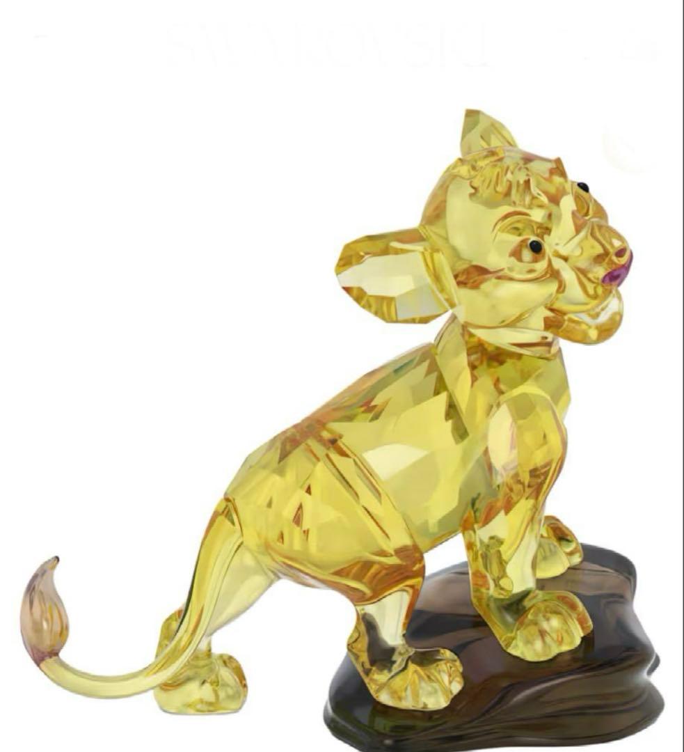 【新品】スワロフスキー　シンバ　ライオンキング