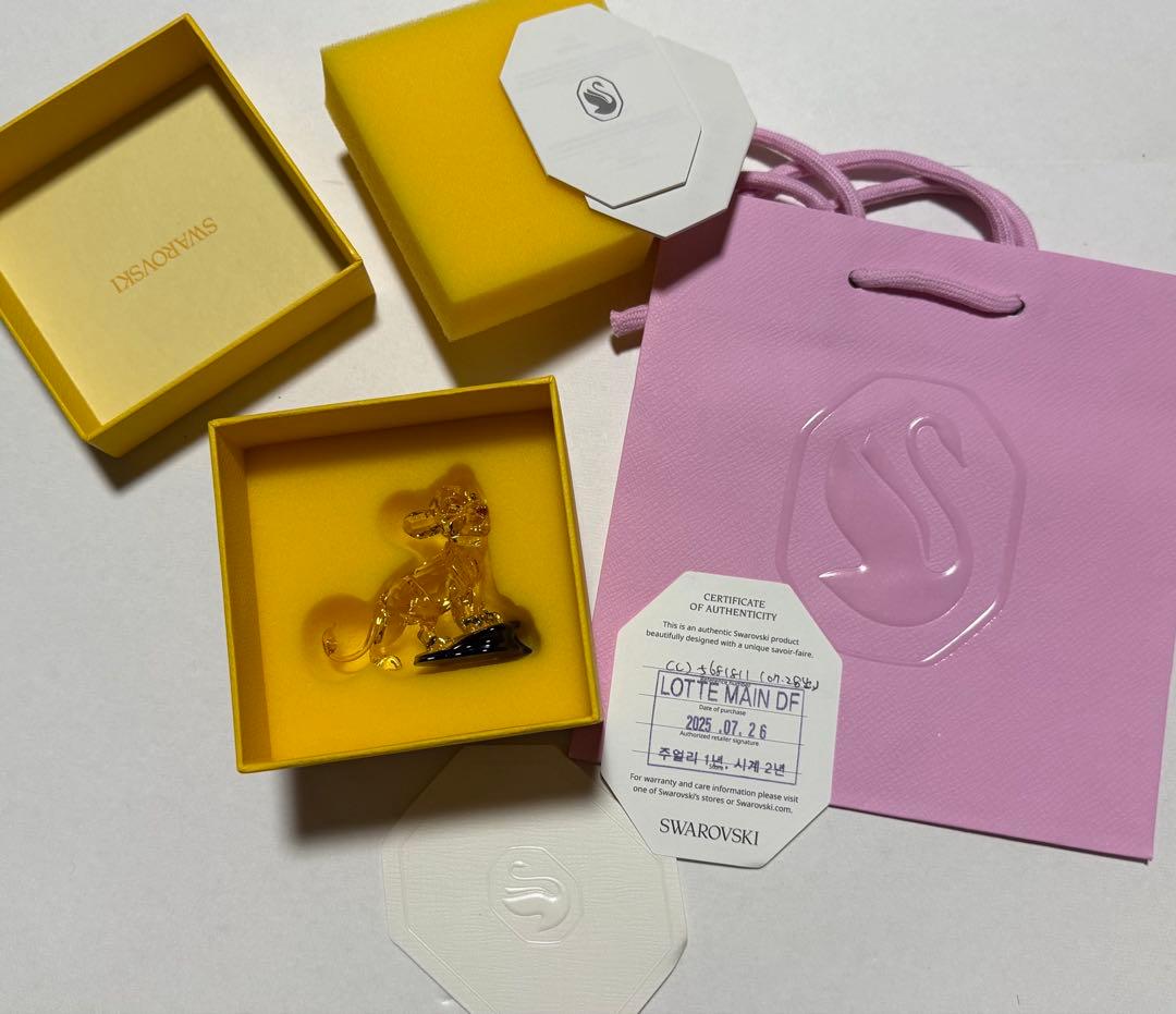 【新品】スワロフスキー　シンバ　ライオンキング