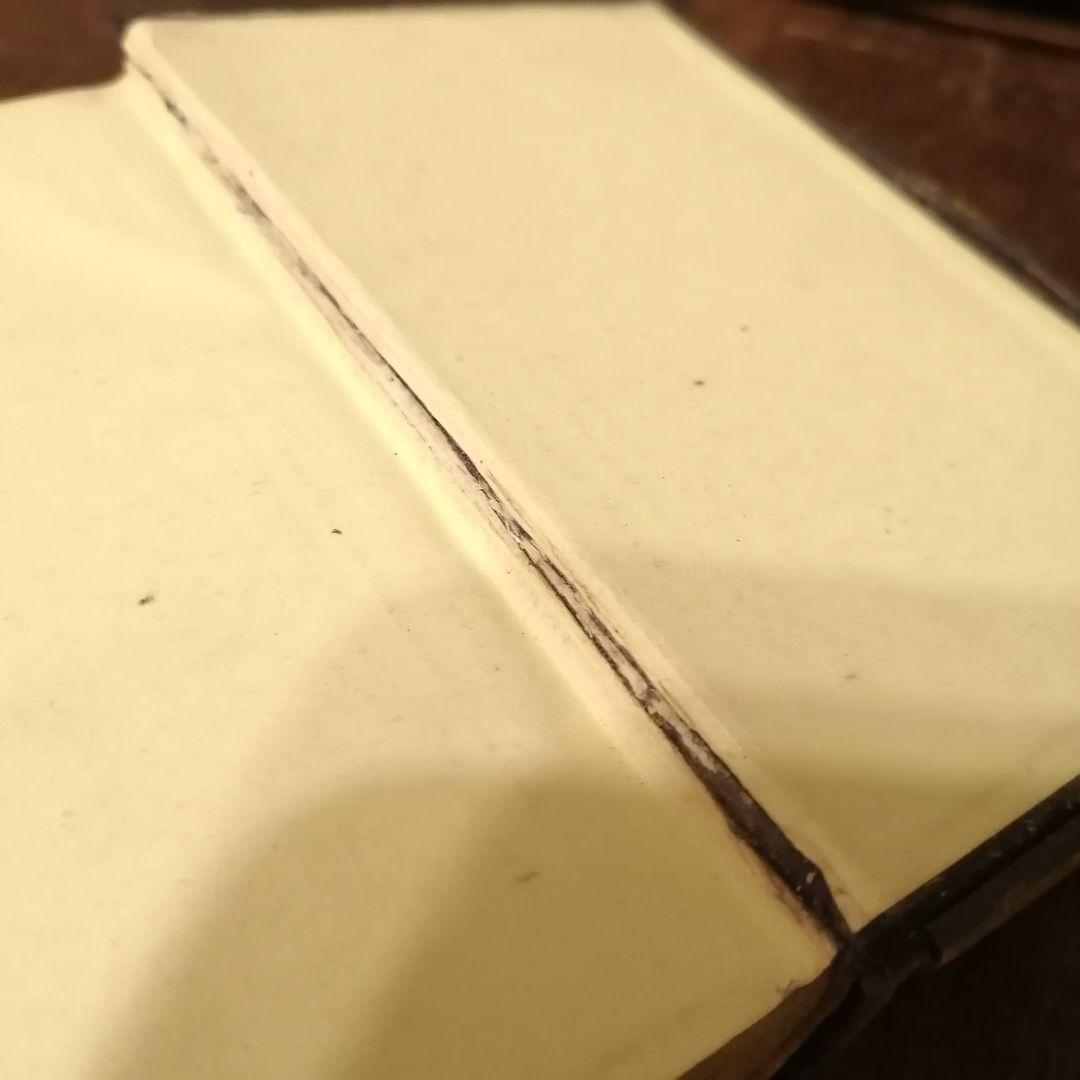 アンティーク 素敵な装丁の小さな祈祷書 ベルベット 十字架☆クロス 聖書☆洋書