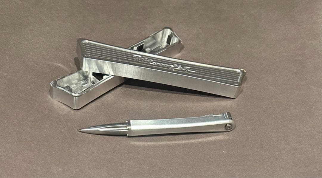 MechaSEA ジュラルミン削り出しボールペン