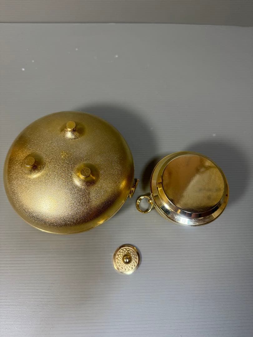 2252  24KGP金メッキ香炉