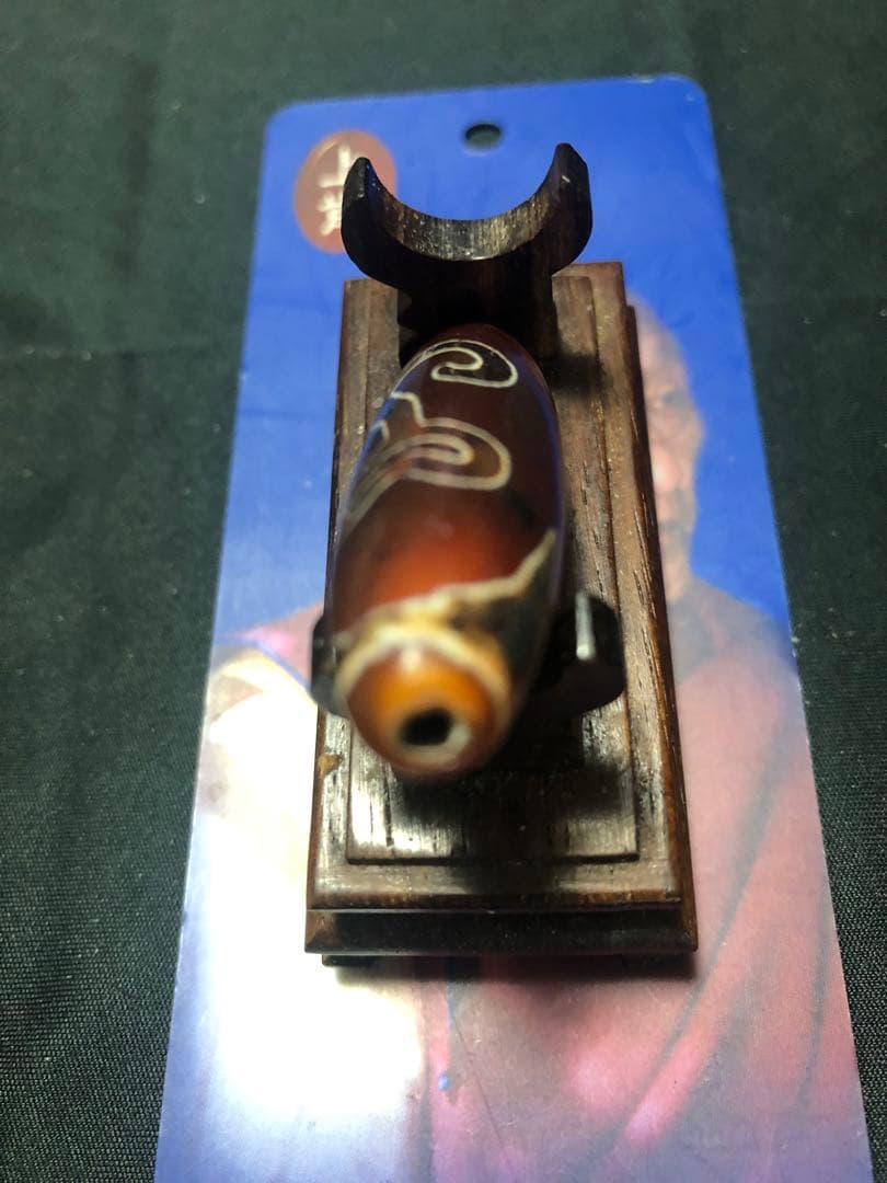 秘蔵上肯紅天珠‼️西蔵老礦紅玉髄特殊水蓮華如意宝瓶天珠