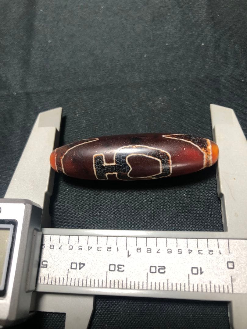 秘蔵上肯紅天珠‼️西蔵老礦紅玉髄特殊水蓮華如意宝瓶天珠