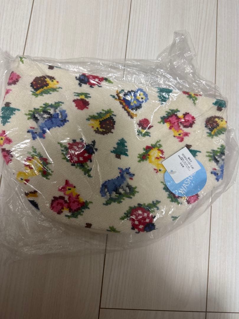 新品未開封　feiler ハイジインザフォレスト　ファブリックバスケット　白