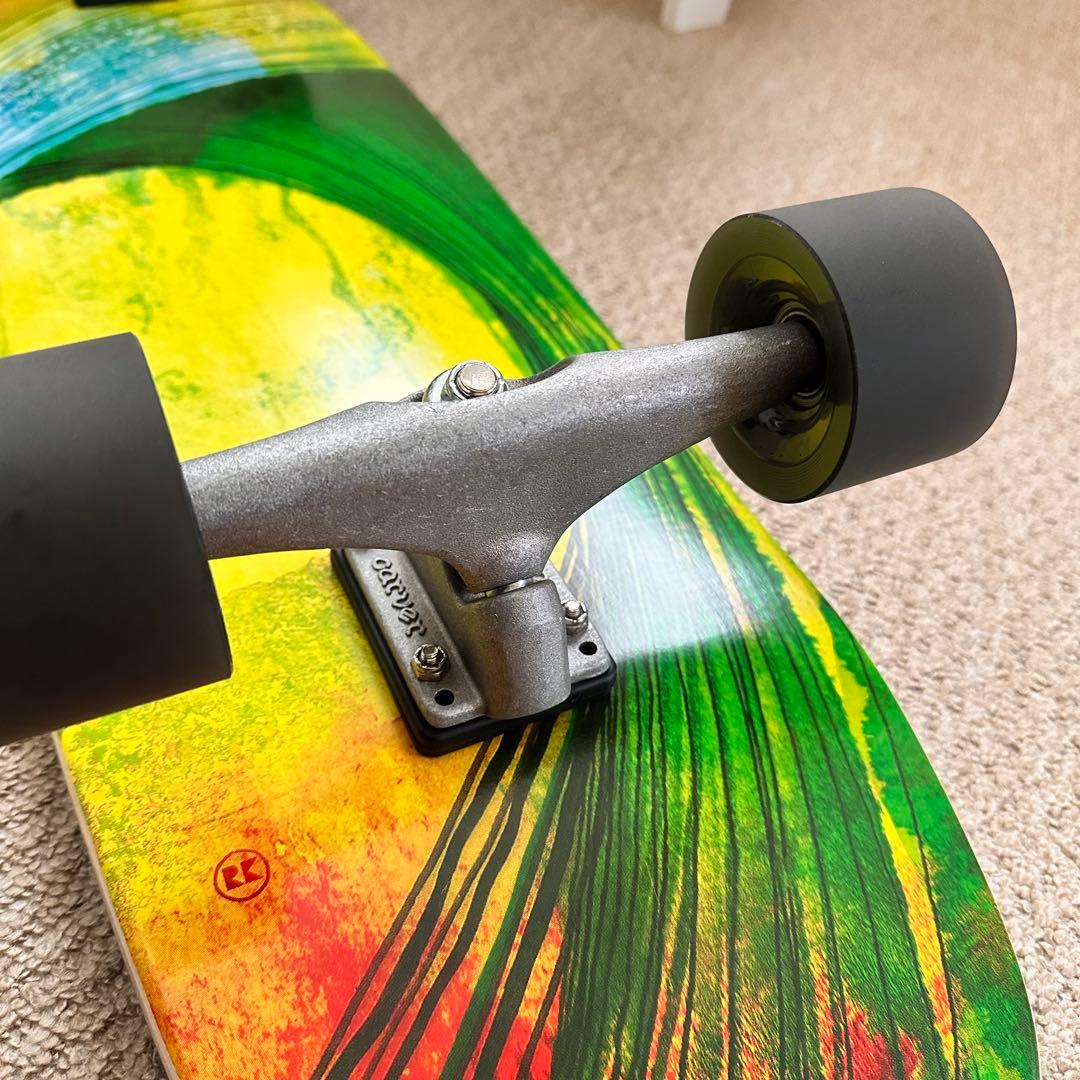 【美品】カーバー サーフスケート 33.75\" Greenroom CXトラック