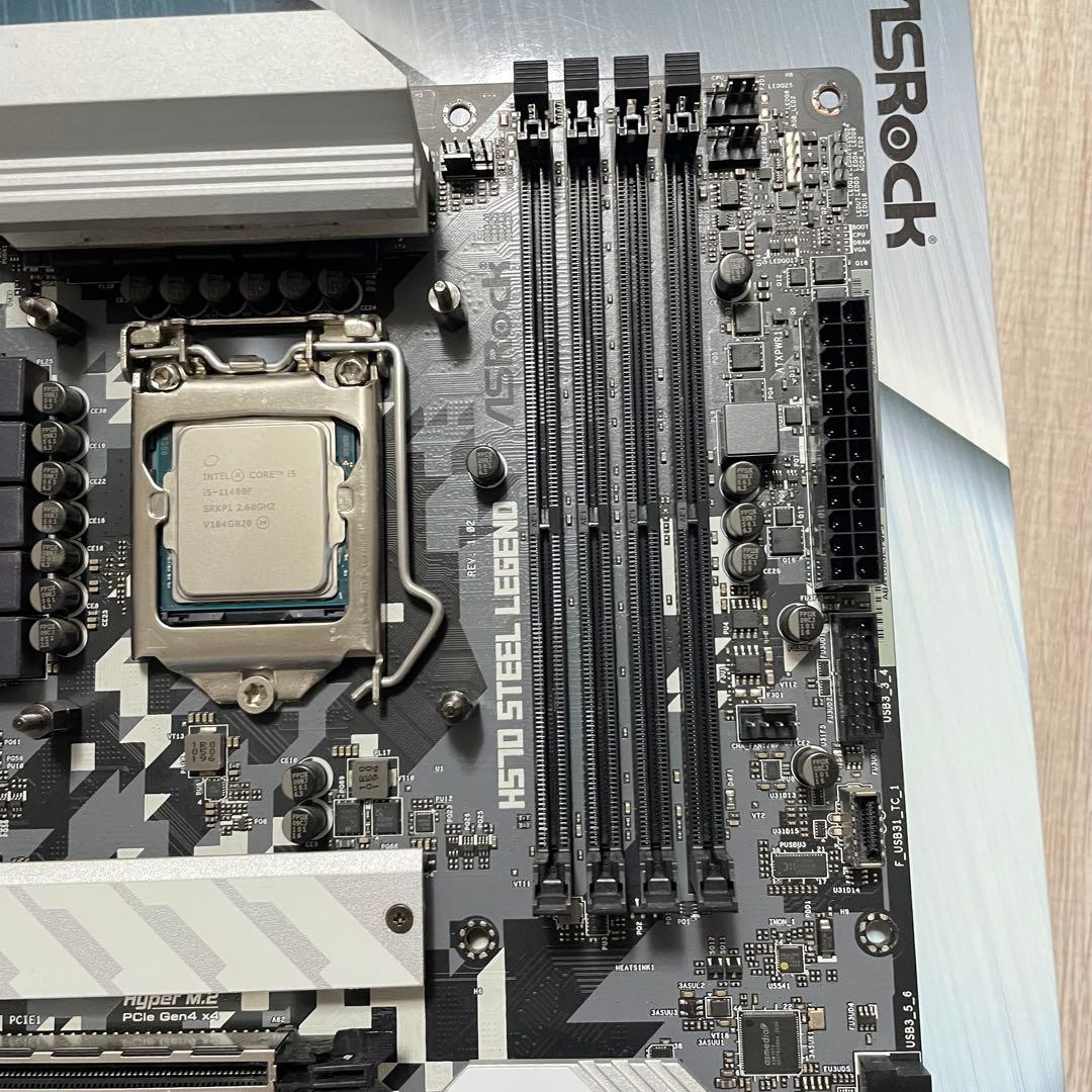 Corei5 11400F+ H570 STEEL LEGEND セット