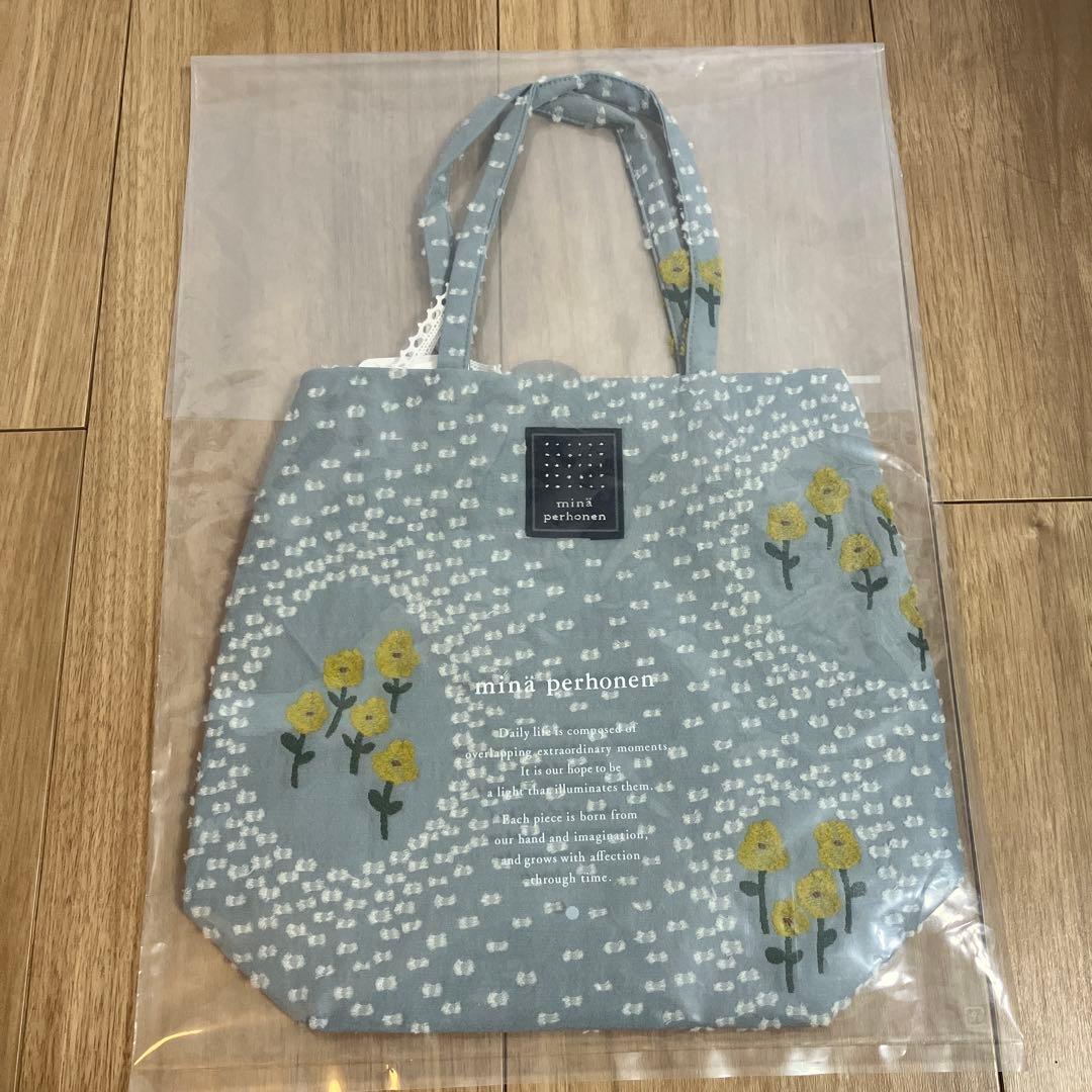 ミナペルホネン 松屋銀座 ランチトート ballad