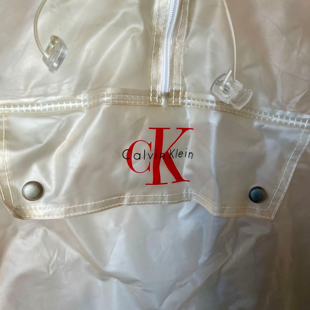 90's   pvc パーカー カルバンクライン CK