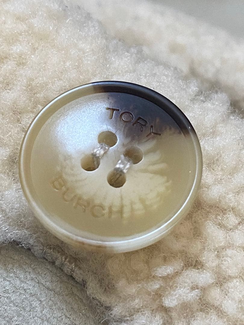 トリーバーチ TORY BURCH ムートンコート リバーシブル リアル羊革ボア