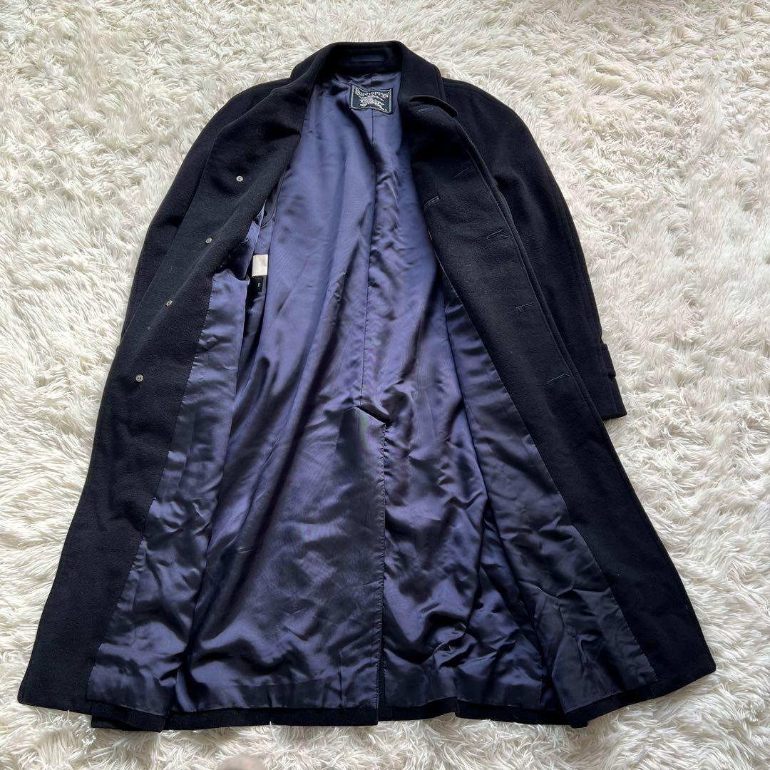 BURBERRY バーバリーズ カシミヤ バルマカーン　ステンカラーコート L
