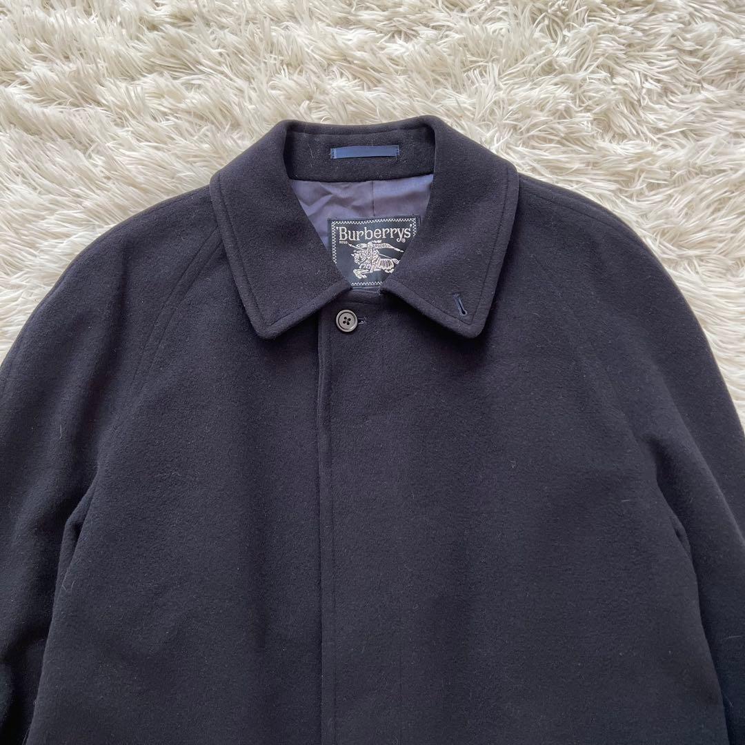 BURBERRY バーバリーズ カシミヤ バルマカーン　ステンカラーコート L