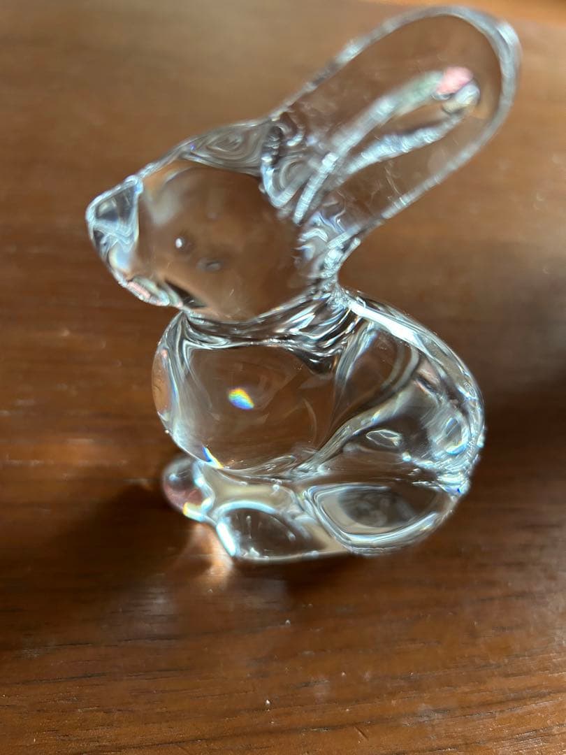 Baccarat バカラ　置き物　うさぎ　ラビット　アンティーク