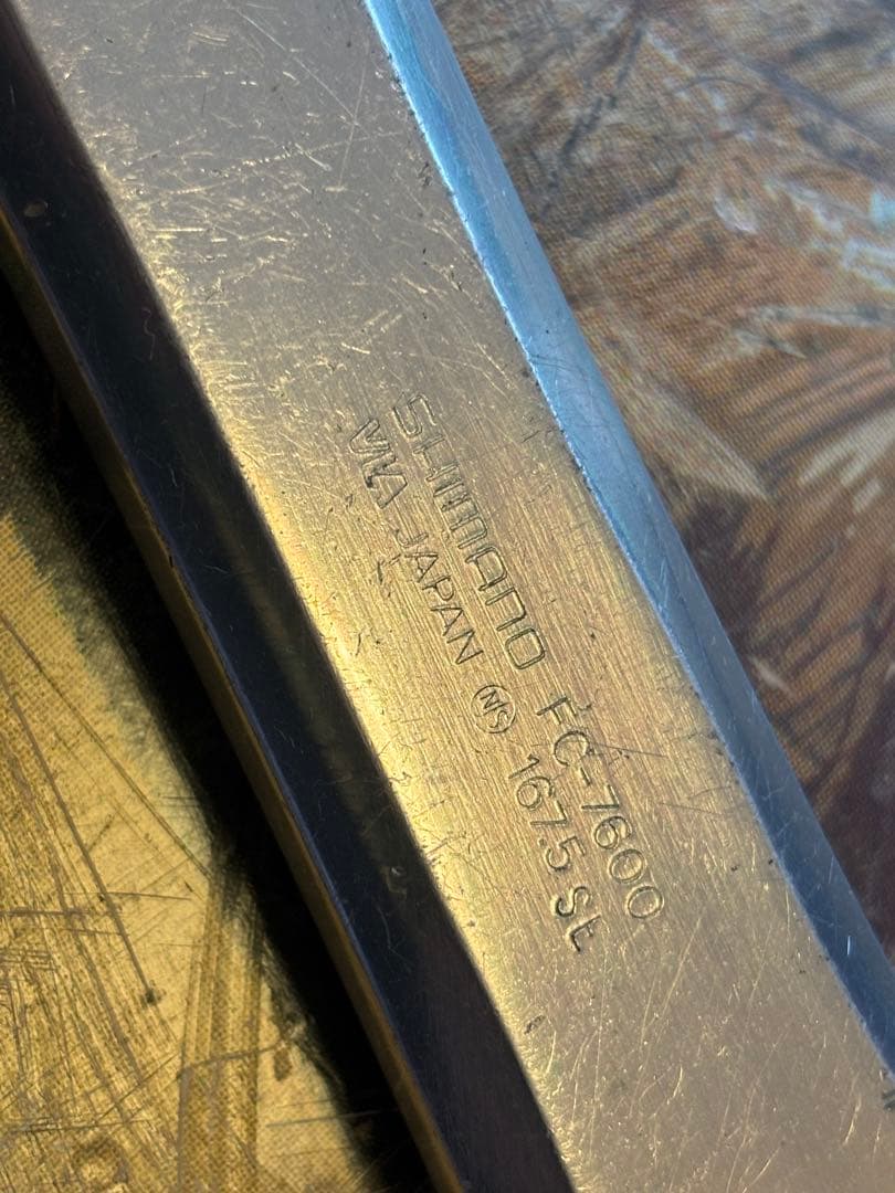 シマノ デュラエース 7600 njs クランク ピストバイク