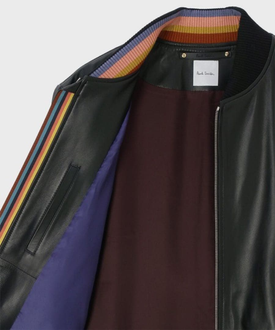 Boo　Paul Smith ラムレザー ボンバージャケット