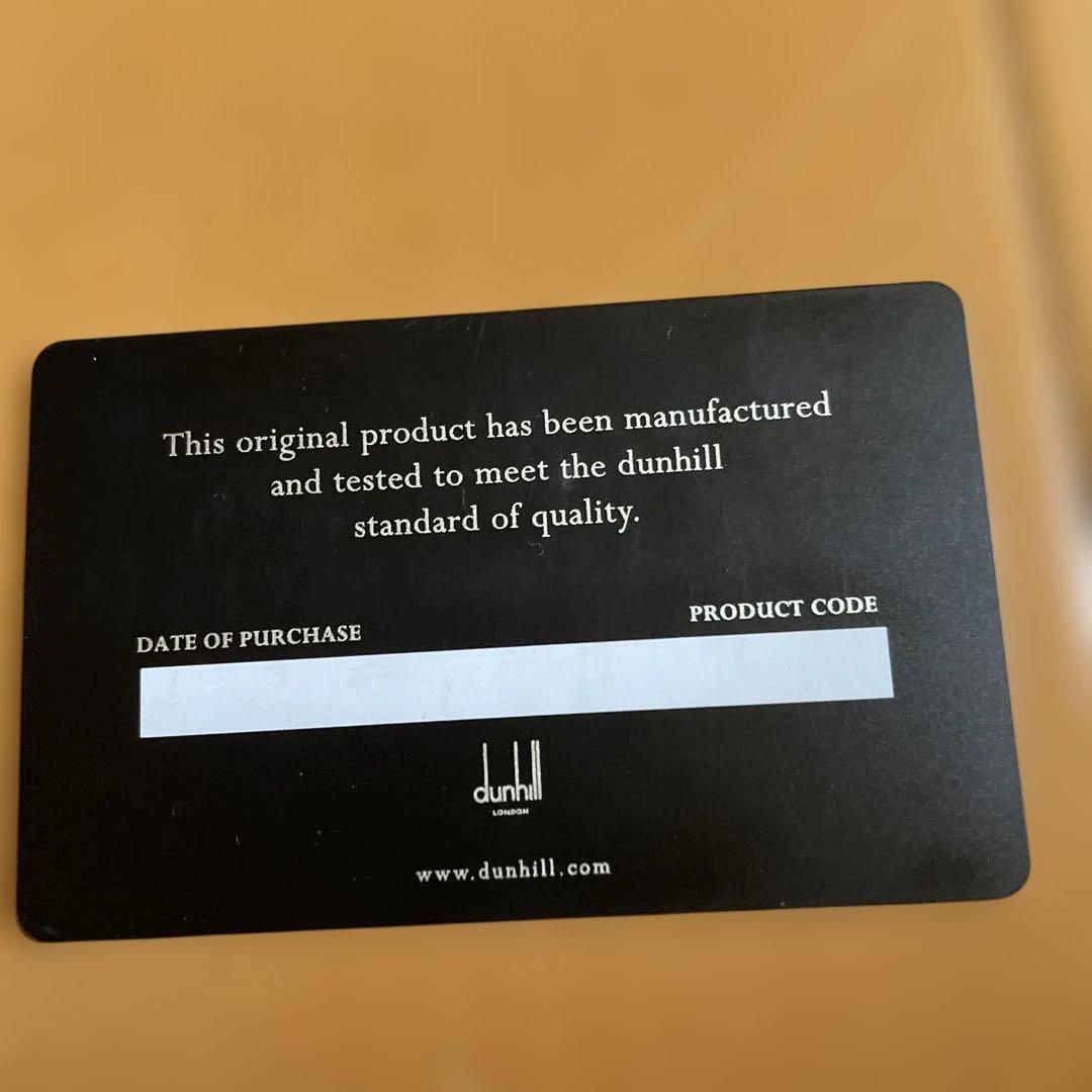 ダイナ　ダンヒル　メンズ　長財布　付属品あり