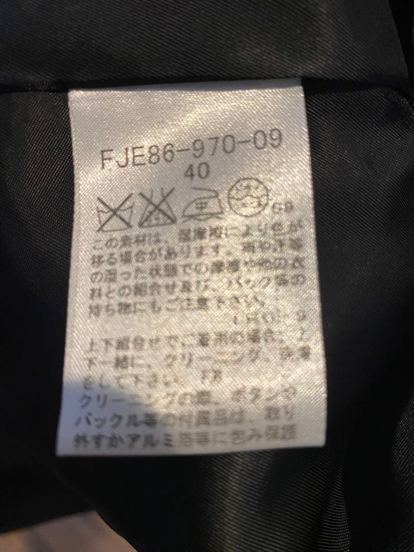 新品未使用　Burberryパンツスーツ　ブラック