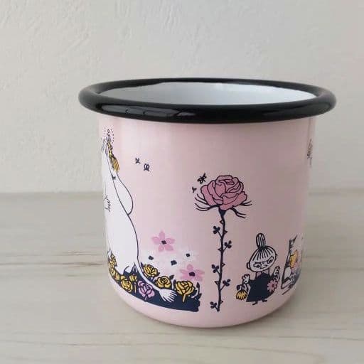 新品　フィンランド　ムーミン　ホーロー マグ　370ml　ハグ　北欧　ミイ