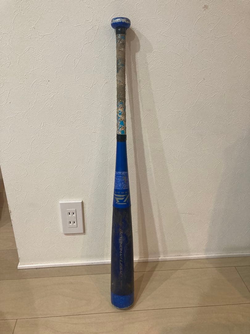 BEYOND MAX LEGACY 少年軟式バット 青　77cm