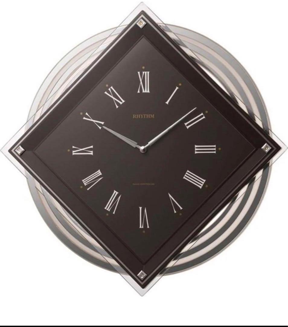 RHYTHM ビュレッタ 掛け時計 4MX405SR06