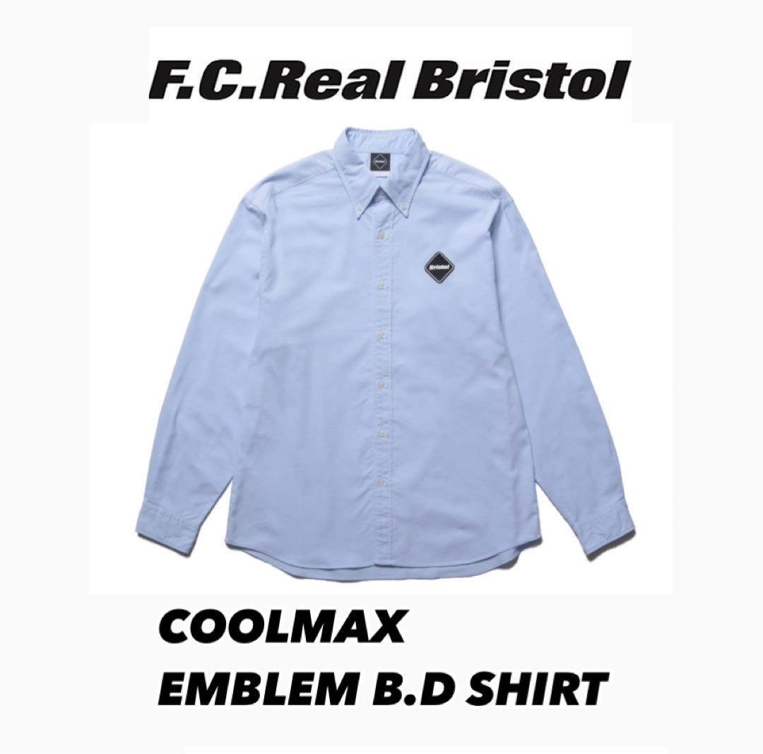 トップス F.C.R.B COOLMAX EMBLEM B.D SHIRT