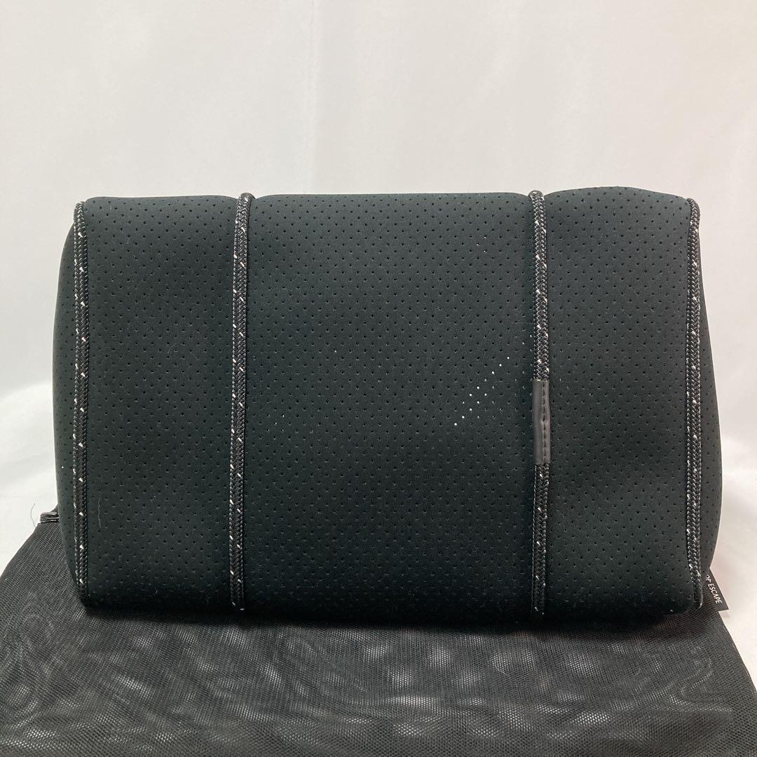 【美品】STATE OF ESCAPE エスケープ トート ポーチ付き BK