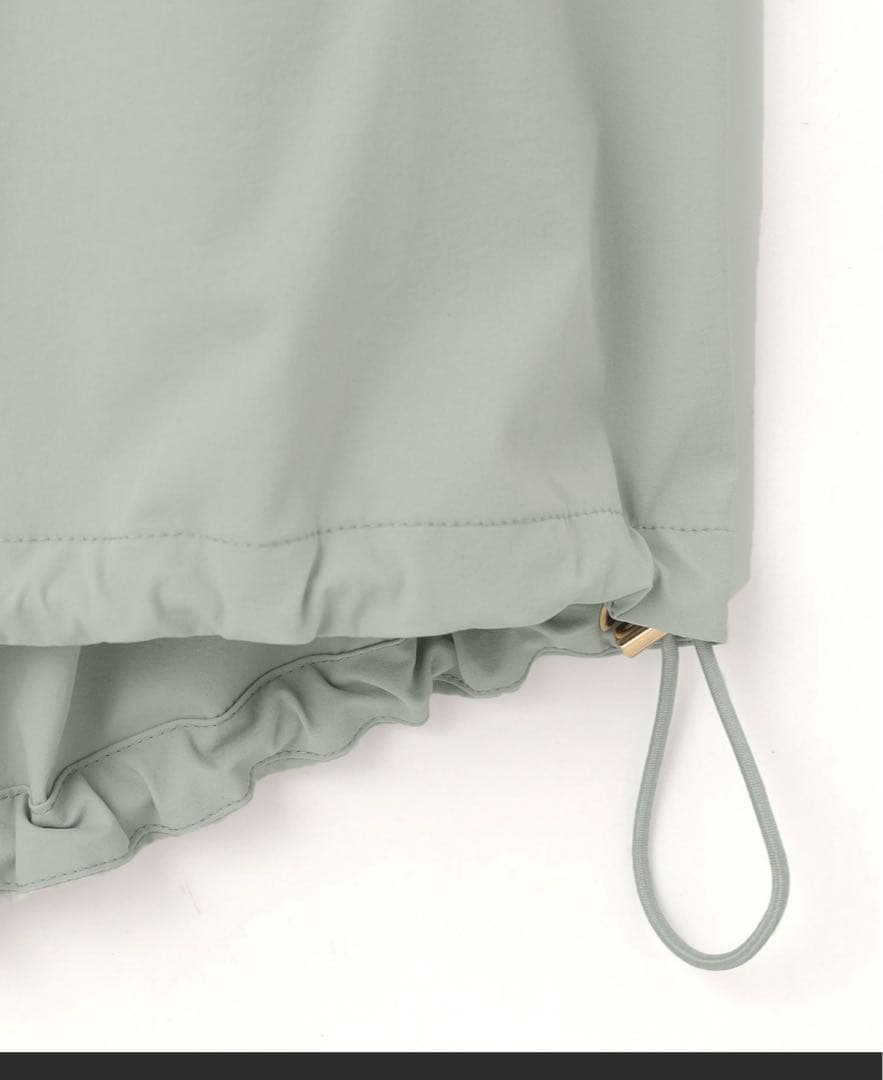 【洗える/撥水加工】ナイロン2WAYストレッチ ブルゾン　ブラウン